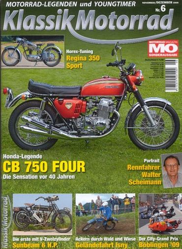 MO Klassik Motorrad 6/2009 – Honda CB 750 Four, Horex Regina 350 Sport, Sunbeam 6 H.P.