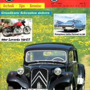Oldtimer Praxis 07/1993 – Citroën 11 CV; Laverda 750 GT; Yamaha AS-1; Hexe Mofa
