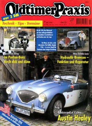 Oldtimer Praxis 07/1998 – Austin Healey; IFA/MZ BK 350; Achilles Lido