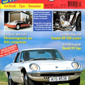 Oldtimer Praxis 7/1997 – Mazda Cosmo 110 Sport; Yamaha RD 400; Ducati Königswellen-V2