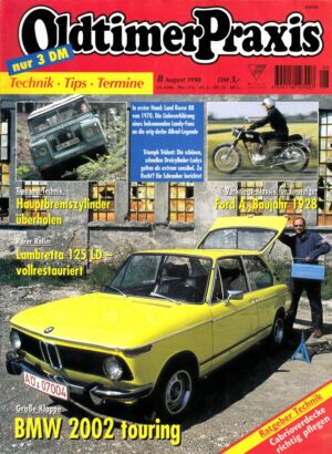 Oldtimer Praxis 8/1998 – BMW 2002 touring; Triumph Trident; Lambretta 125 LD