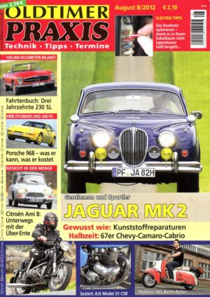 Oldtimer Praxis 08/2012 – Jaguar MK2; BMW R 50; IWL SR 59 "Stadtroller"