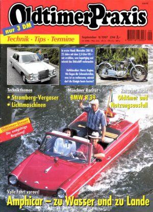 09 Oldtimer Praxis 09/1997 – Amphicar; Horex Regina; BMW R 39