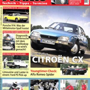Oldtimer Praxis 10/2008 – Citroën CX; Honda CB 400 Four; Moto Guzzi Motocarro Ercolino
