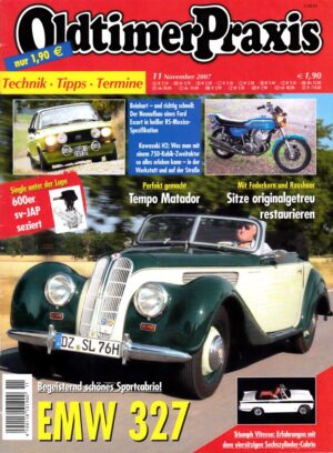 Oldtimer Praxis 11/2007 – EMW 327/2; Kawasaki H2 Mach IV; Victoria KR50; JAP 600 sv