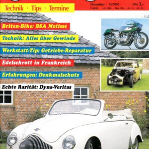 Oldtimer Praxis 12/1990 – Dyna Veritas; BSA Metisse; Nymans