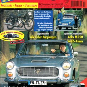 Oldtimer Praxis 12/2001 – Lancia Flaminia; Velocette-Singles; Adler M 250