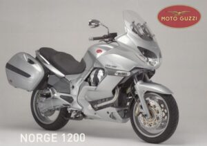 MOTO GUZZI Norge 1200 + Prospekt flyer Werbung + 1 Blatt / 2 Seiten