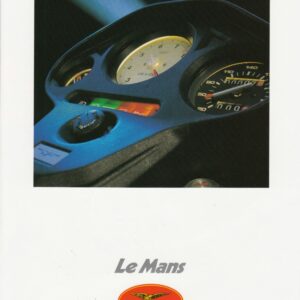 MOTO GUZZI Le Mans 1000 + Prospekt brochure + 4 Seiten