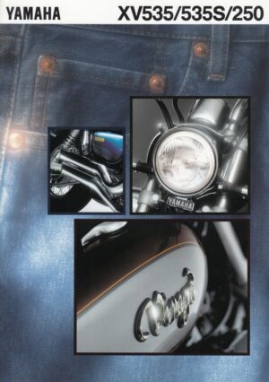 YAMAHA XV 535 / S / 250 Virago + PROSPEKT brochure + 8 Seiten + Stand 9/93