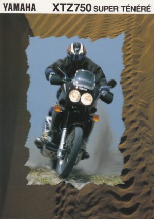 YAMAHA XTZ750 Super Ténéré + Prospekt brochure + 6 Seiten + aus 1995?