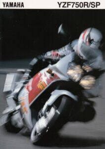 Titelseite: YAMAHA YZF 750 R / SP + Prospekt brochure + 8 Seiten + aus 1995