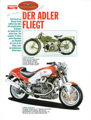 MOTO GUZZI California 1100 i und andere + Sonderdruck aus "MRS" + 6 Seiten