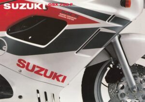 SUZUKI GSX 750 F + PROSPEKT brochure + 4 Seiten + aus 1996 ?