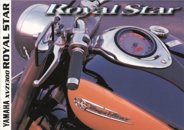 YAMAHA XVZ 1300 Royal Star + Prospekt brochure + 8 Seiten + aus 1997