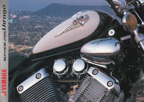 YAMAHA XV 535 DX / 250 S Virago + PROSPEKT brochure + 6 Seiten + aus 2000?