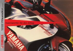 YAMAHA YZF 1000 R / 600 R Thunder Series + Prospekt + 6 Seiten + aus 2000