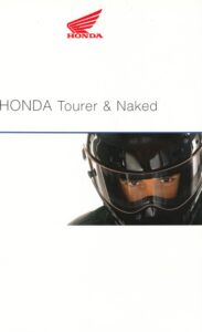 Titelseite: HONDA, Tourer & Naked + Prospekt brochure + 32 Seiten, aus 2/2001