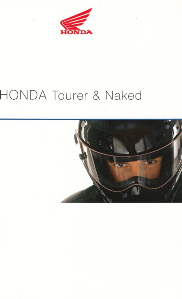 HONDA, Tourer & Naked + Prospekt brochure + 32 Seiten, aus 2/2001