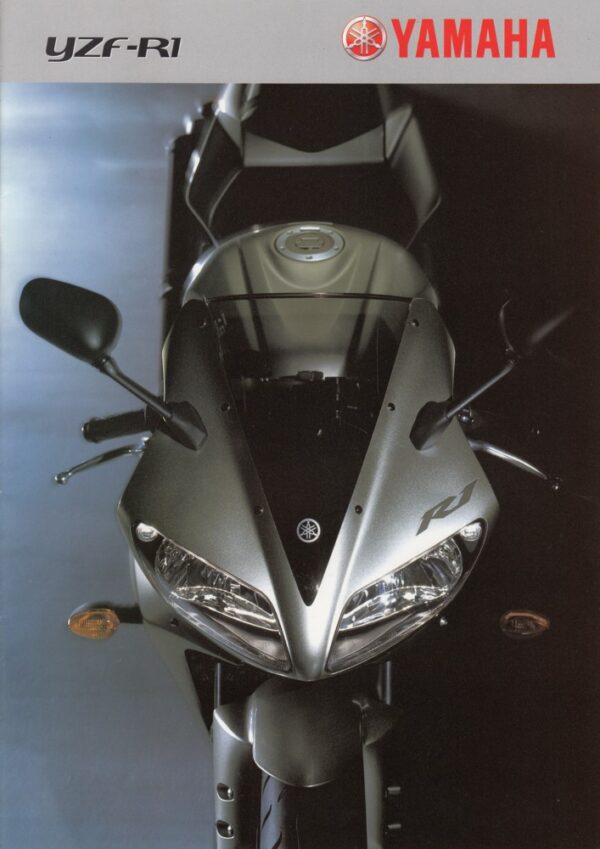 YAMAHA YZF-R1 + Prospekt brochure + 12 Seiten + aus 2003
