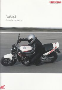 Titelseite: HONDA, Naked + Prospekt brochure + 20 Seiten, aus 1/2002
