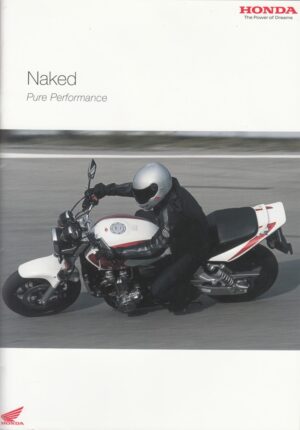 HONDA, Naked + Prospekt brochure + 20 Seiten, aus 1/2002