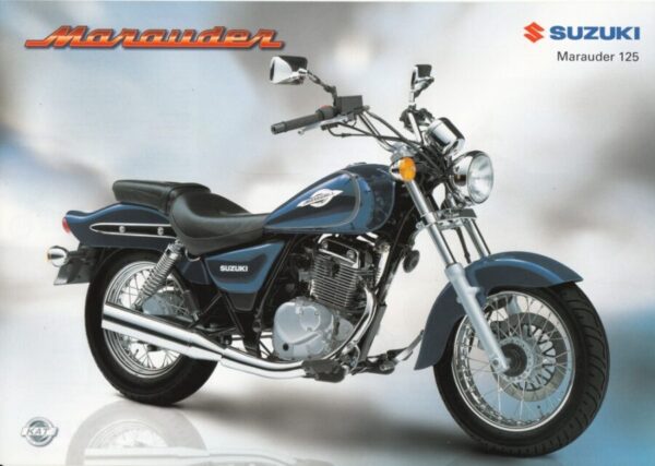 SUZUKI GZ 125 Marauder + Prospekt flyer + 1 Blatt / 2 Seiten + aus 1/2004