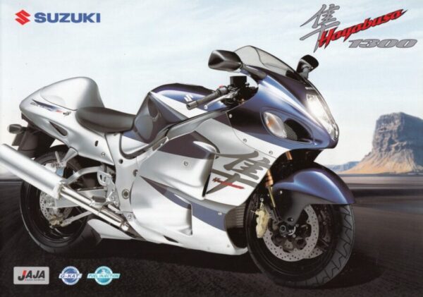 SUZUKI GSX 1300 R Hayabusa + PROSPEKT brochure + 4 Seiten + aus 2004