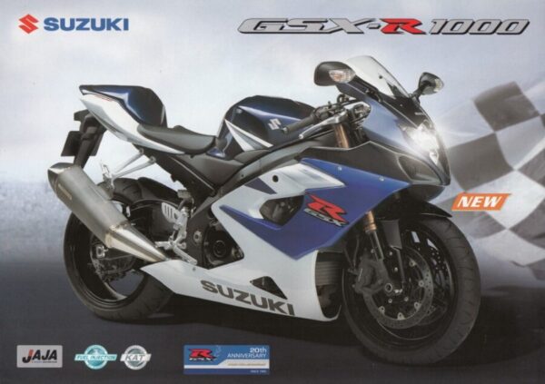 SUZUKI GSX-R 1000 + Prospekt brochure + 6 Seiten + aus 2004