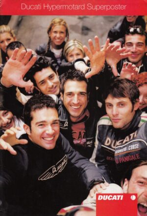 DUCATI + Falt-Prospekt Poster + 16 Seiten + World Ducati Week WDW 2007