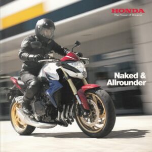 HONDA, Naked & Allrounder + Prospekt brochure + 16 Seiten, aus 2/2011