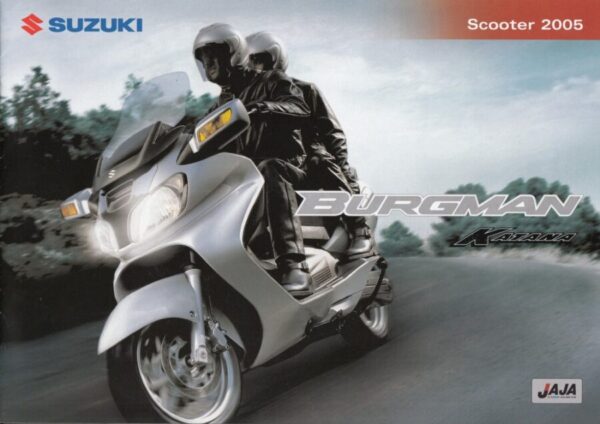 SUZUKI Burgman / Katana + Prospekt brochure + 8 Seiten + aus 12/2004