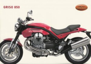 MOTO GUZZI Griso 850 + Prospekt brochure + 4 Seiten