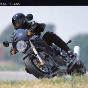 DUCATI Monster 900 S + Prospekt flyer + 1 Blatt / 2 Seiten + aus 1999