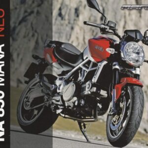 APRILIA NA 850 MANA + Prospekt brochure + 4 Seiten + aus 01/2008