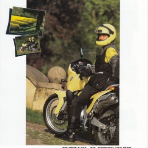 BMW F 650 / ST + Funduro / Strada + Prospekt brochure + 8 Seiten + aus 1996?