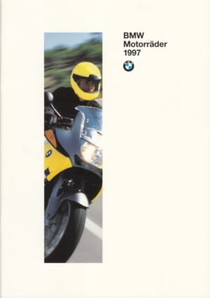 BMW, Motorräder Modelljahr 1997 + Prospekt brochure + 52 Seiten