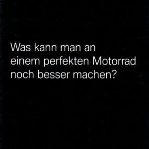 BMW R 1200 GS + Prospekt brochure POSTER + 16 Seiten