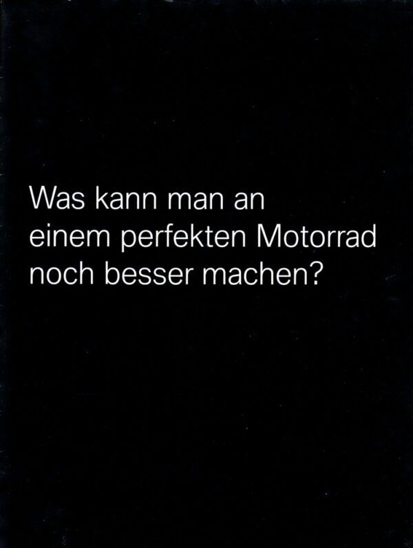 BMW R 1200 GS + Prospekt brochure POSTER + 16 Seiten