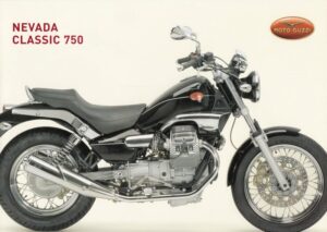 MOTO GUZZI Nevada Classic 750 + Prospekt brochure + 4 Seiten