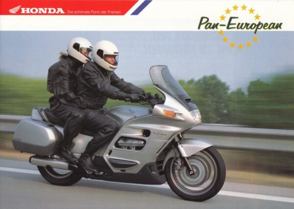 HONDA ST 1100 Pan-European + Prospekt brochure + 4 Seiten