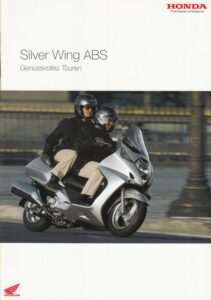 Titelseite: HONDA Silver Wing ABS + Prospekt brochure + 12 Seiten + aus 2/2003
