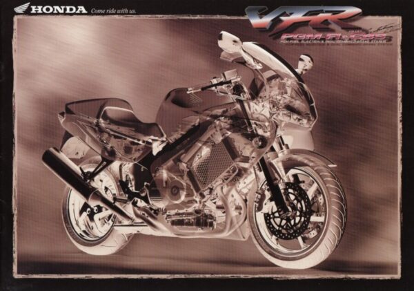 HONDA VFR 800 + PROSPEKT brochure + 8 Seiten + aus 12/1997