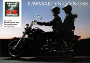 Titelseite: KAWASAKI VN-15 / VN-15 SE + Prospekt brochure + 6 Seiten