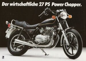 KAWASAKI Z 440 LTD + Prospekt flyer + 1 Blatt / 2 Seiten + aus 1980?