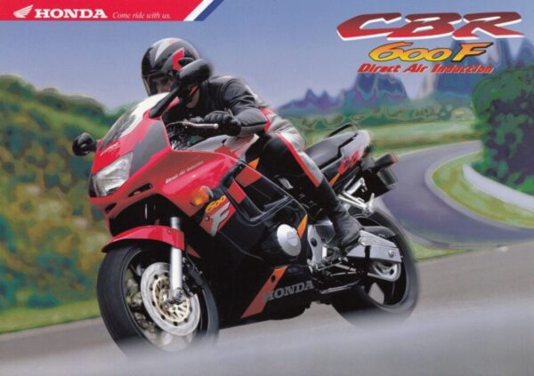 HONDA CBR 600 F (PC25) + PROSPEKT brochure + 6 Seiten + aus 11/1994