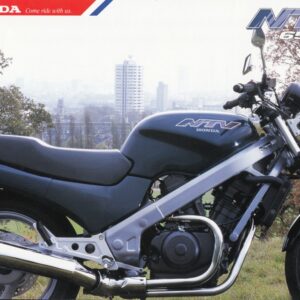 HONDA NTV 650 + Prospekt brochure + 6 Seiten + aus 1/1996