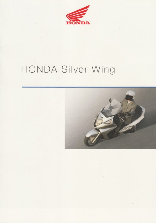 HONDA Silver Wing + PROSPEKT brochure + 8 Seiten + aus 1/2001