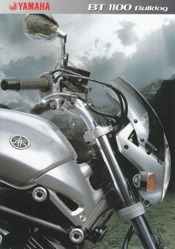 YAMAHA BT 1100 Bulldog + Prospekt brochure + 8 Seiten + aus 2002?