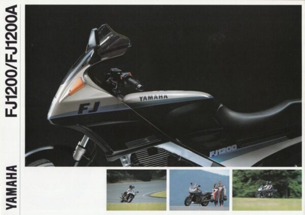 YAMAHA FJ 1200 / A + Prospekt brochure + 6 Seiten + Stand 5/1992
